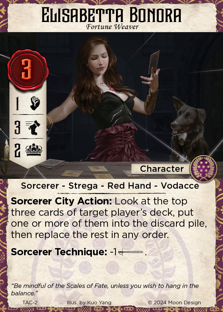 Insert #1 - Elisabetta Card